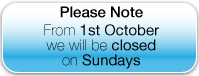 Closed on Sundays from october